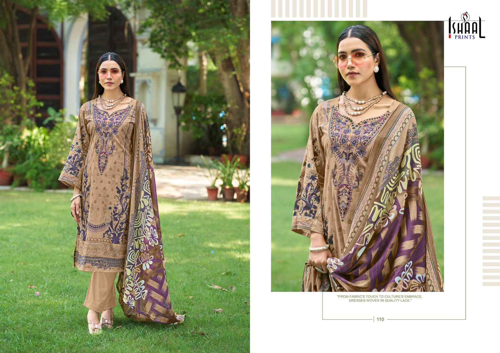 Ishaal Prints Maria Vol 1 Cotton Dress Material 10 pcs Catalogue