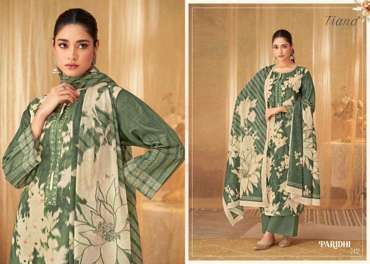 Itrana Paridhi Cotton Dress Material 6 pcs Catalogue