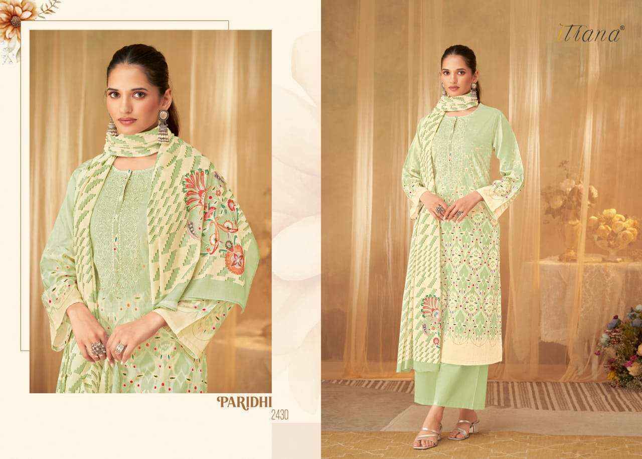 Itrana Paridhi Cotton Dress Material 6 pcs Catalogue