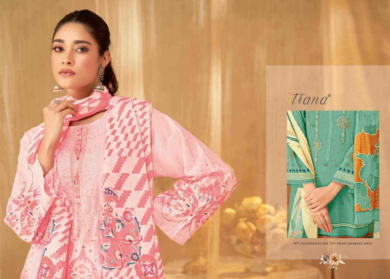 Itrana Paridhi Cotton Dress Material 6 pcs Catalogue