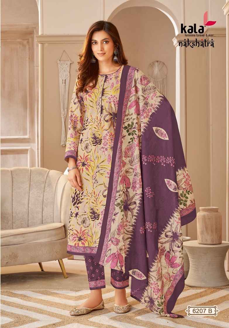 Kala Nakshatra Vol 2 Cotton Dress Material 12 pcs Catalogue
