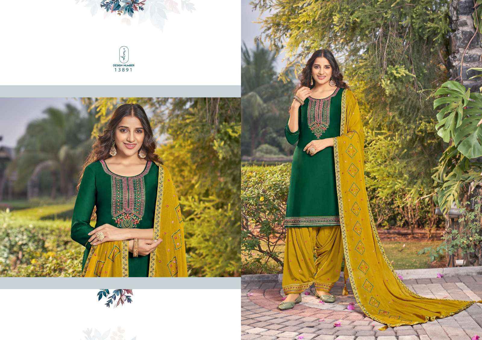 Kalaroop Kajree Fashion Of Patiyala Vol 36 Jam Silk Kurti Combo 6 pcs Catalogue