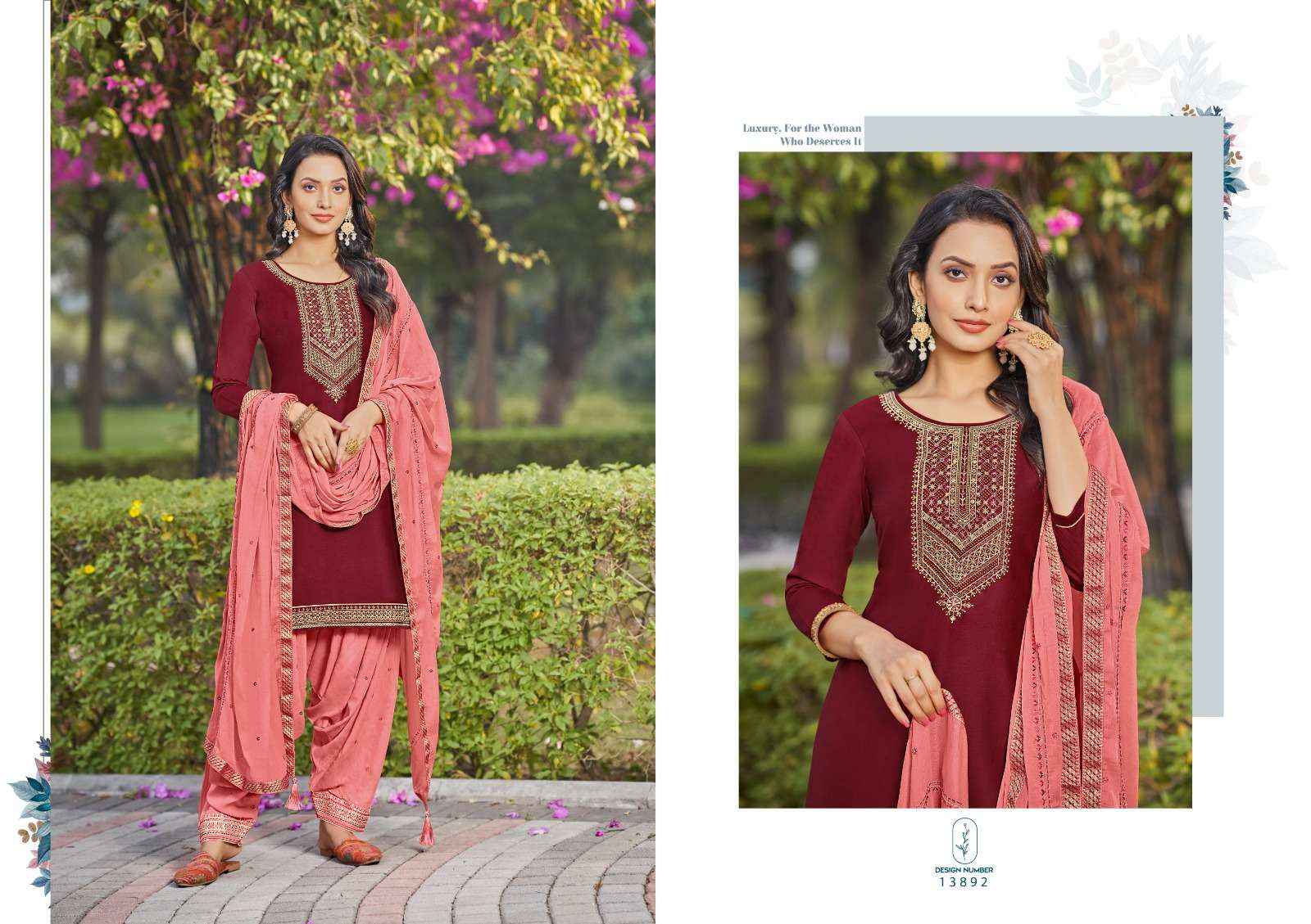 Kalaroop Kajree Fashion Of Patiyala Vol 36 Jam Silk Kurti Combo 6 pcs Catalogue
