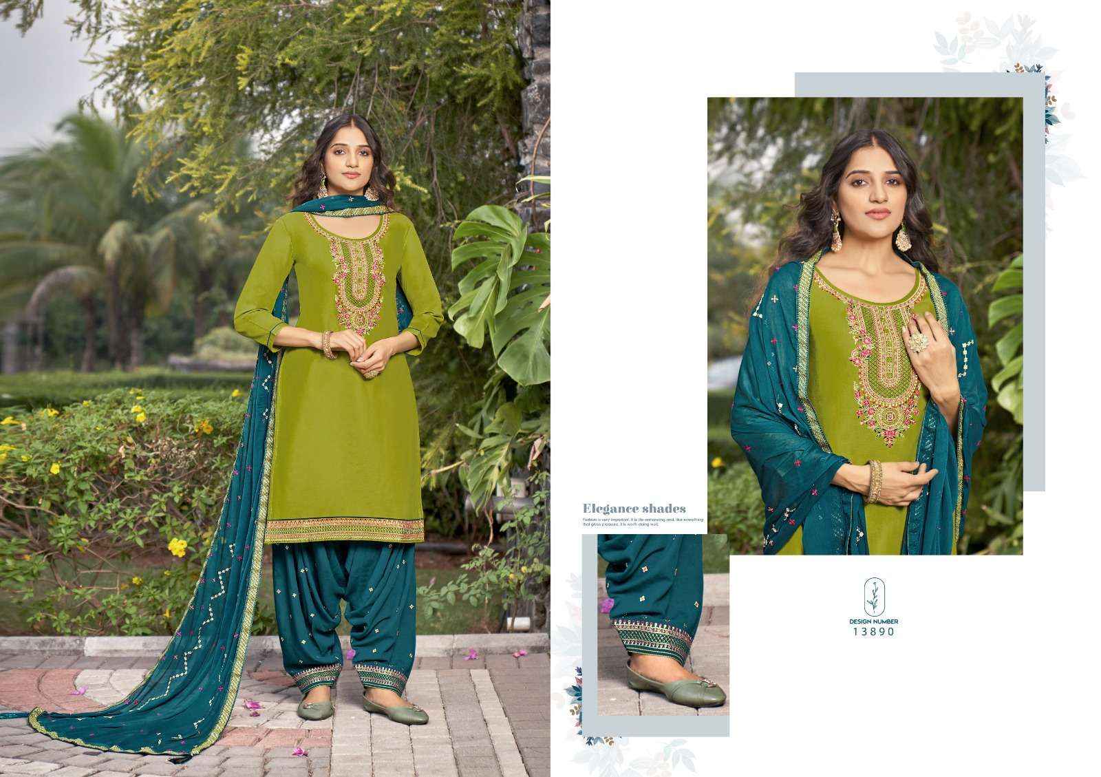 Kalaroop Kajree Fashion Of Patiyala Vol 36 Jam Silk Kurti Combo 6 pcs Catalogue