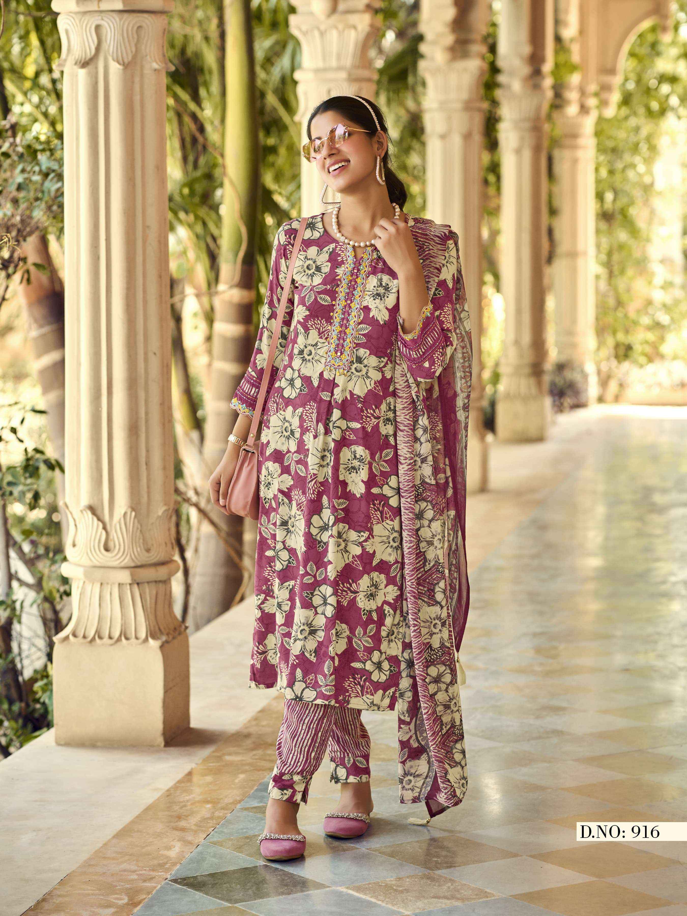 Karissa Haseena Vol 2 Rayon Kurti Combo 6 pcs Catalogue