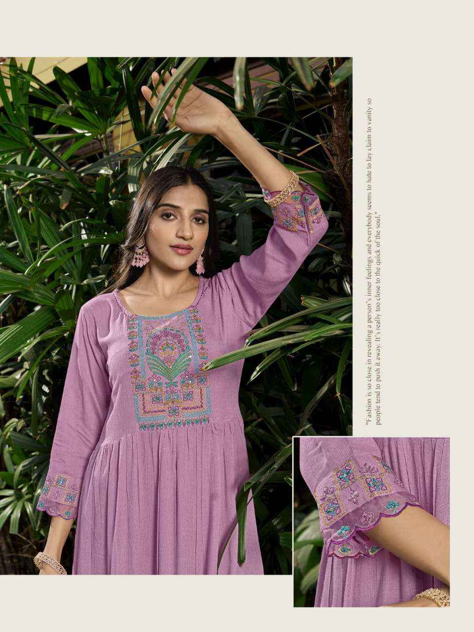 Karissa Zoya Vol 2 Reyon Kurti 4 pcs Catalogue
