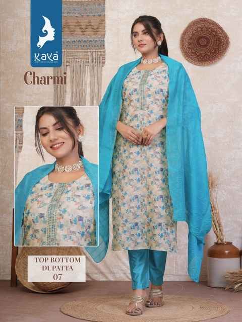 Kaya Charmi Silk Kurti Combo 8 pcs Catalogue