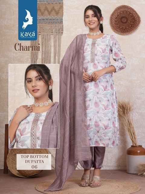 Kaya Charmi Silk Kurti Combo 8 pcs Catalogue