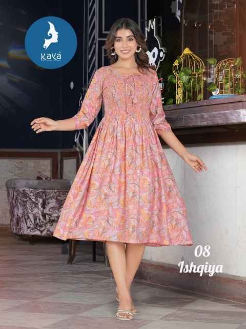 Kaya Ishqiya Cotton Kurti 8 pcs Catalogue