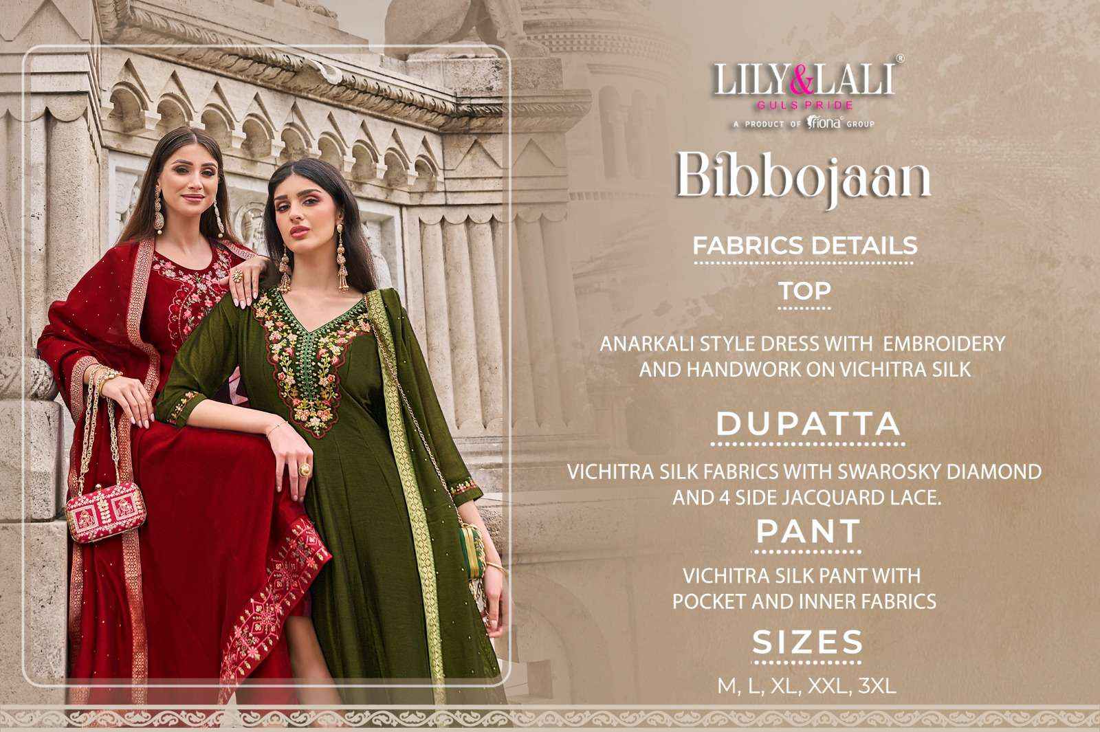 Lily & Lali Bibbojaan Silk Kurti Combo 6 pcs Catalogue