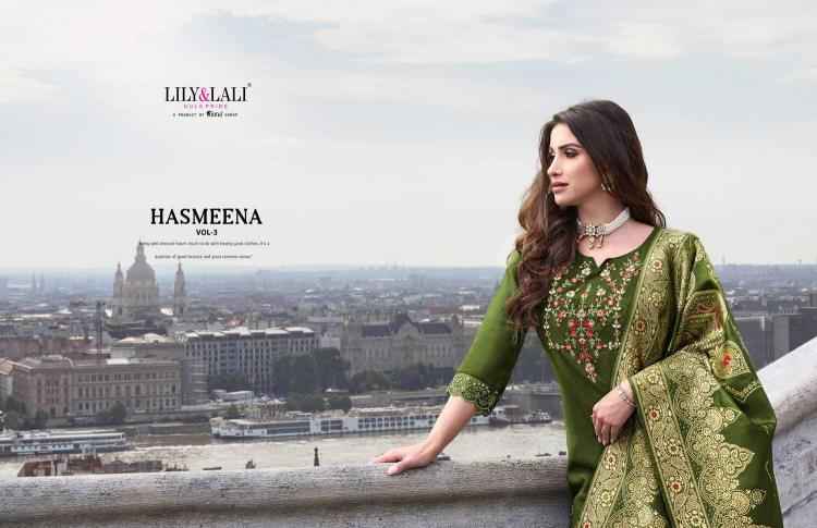 Lily & Lali Hasmeena Vol 3 Viscose Kurti Combo 6 pcs Catalogue