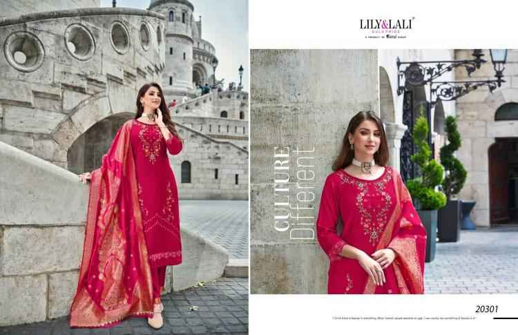 Lily & Lali Hasmeena Vol 3 Viscose Kurti Combo 6 pcs Catalogue