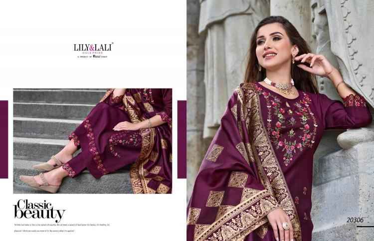 Lily & Lali Hasmeena Vol 3 Viscose Kurti Combo 6 pcs Catalogue