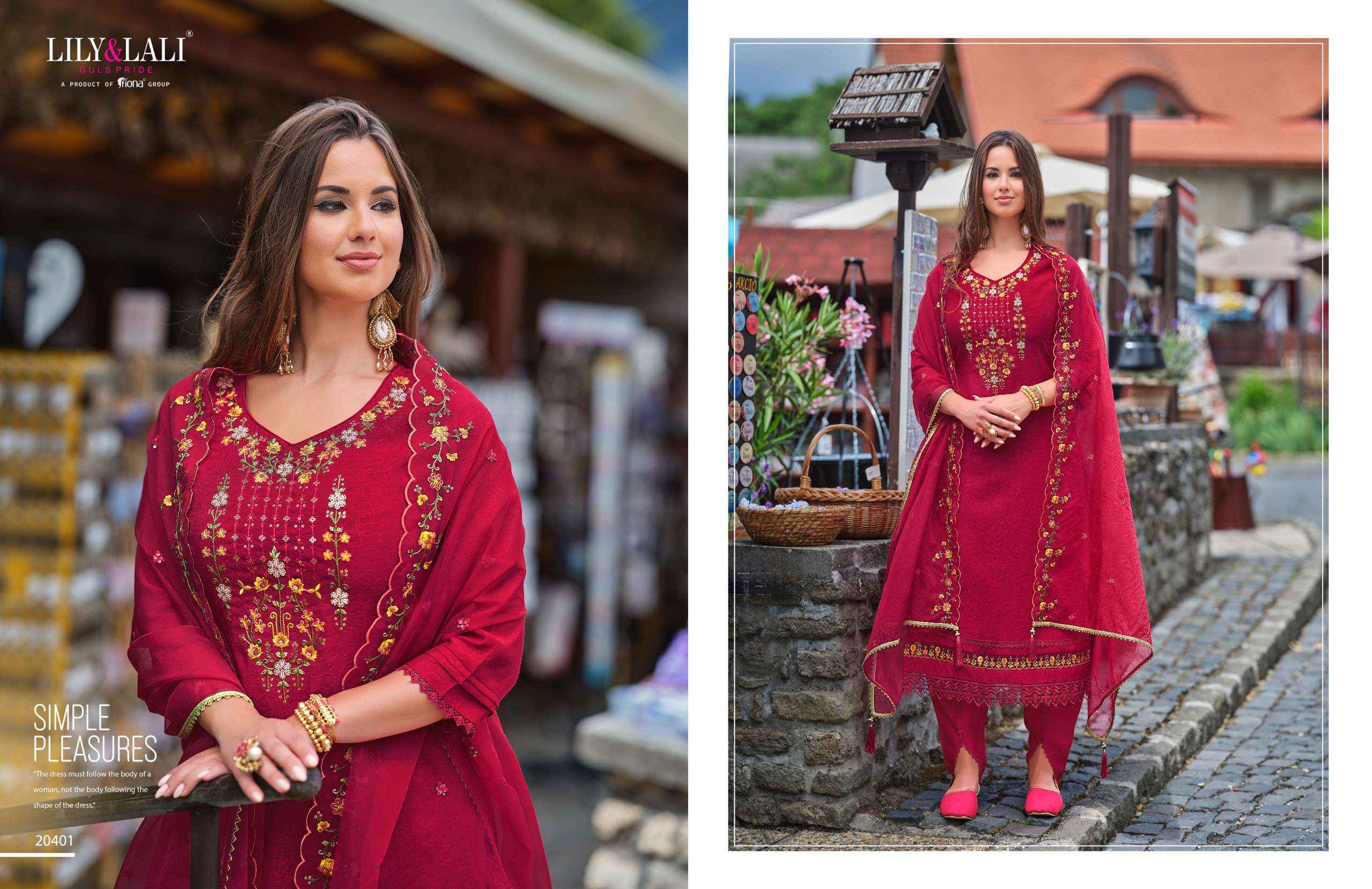 Lily & Lali Miraan Vol 2 Viscose Kurti Combo 6 pcs Catalogue