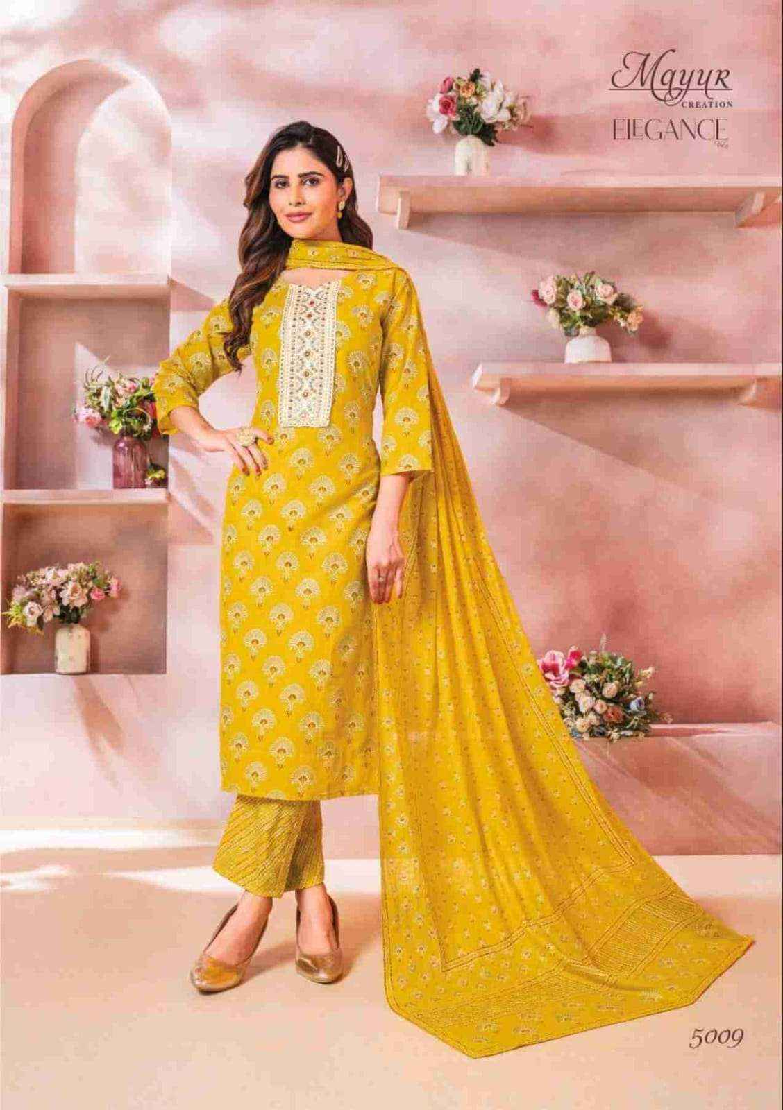 Mayur Creation Elegance Vol 5 Cotton Kurti Combo 10 pcs Catalogue