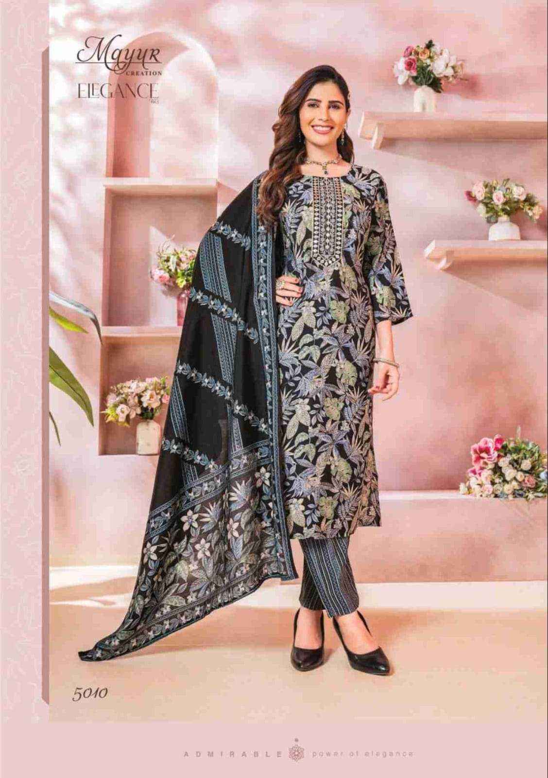 Mayur Creation Elegance Vol 5 Cotton Kurti Combo 10 pcs Catalogue