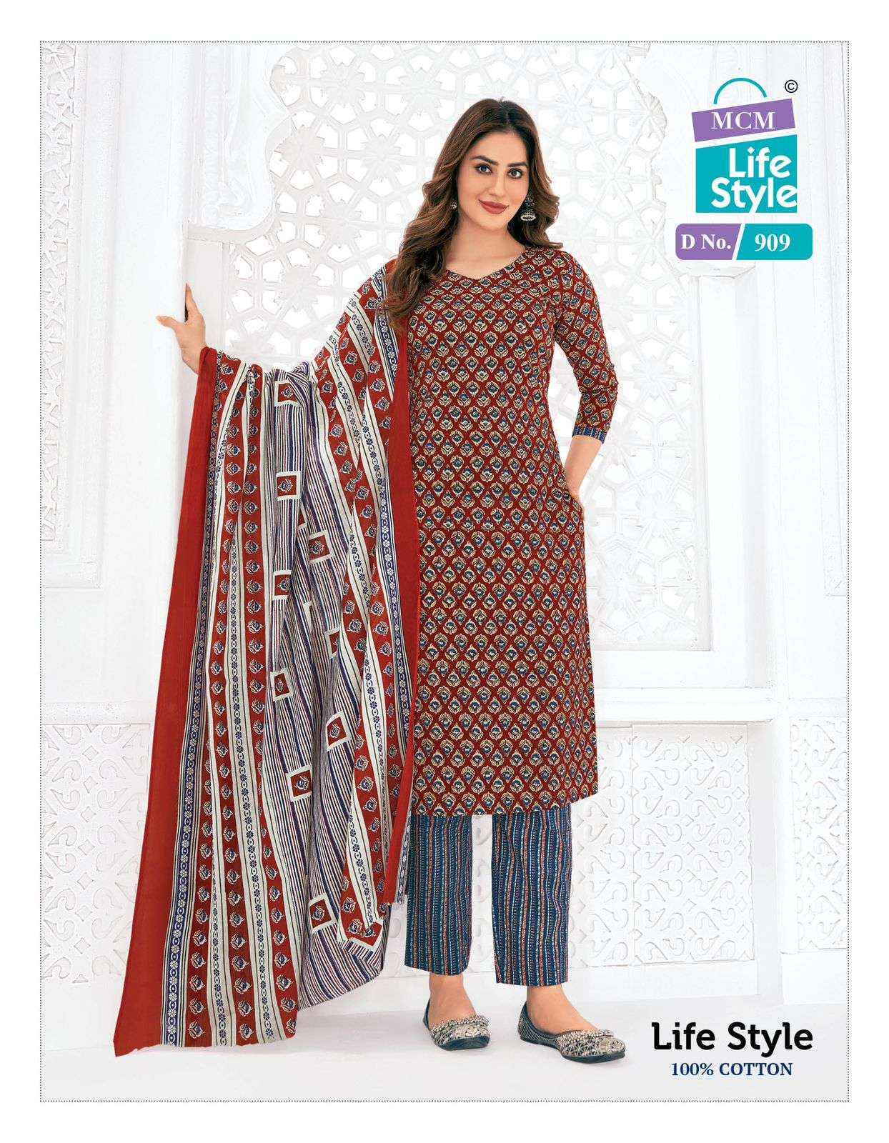 MCM Lifestyle Vol-9 Readymade Cotton Dress 12 Pc Catalog