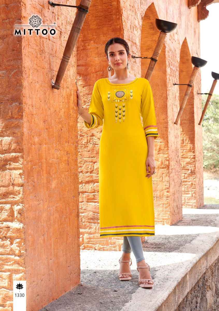 Mittoo Palak Vol 38 Rayon Kurti Online Kurtis Supplier