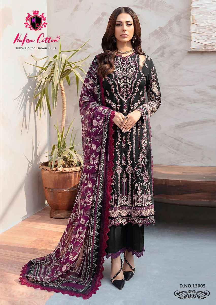 Nafisa Cotton Monsoon Vol 13 Cotton Dress Material 6 pcs Catalogue