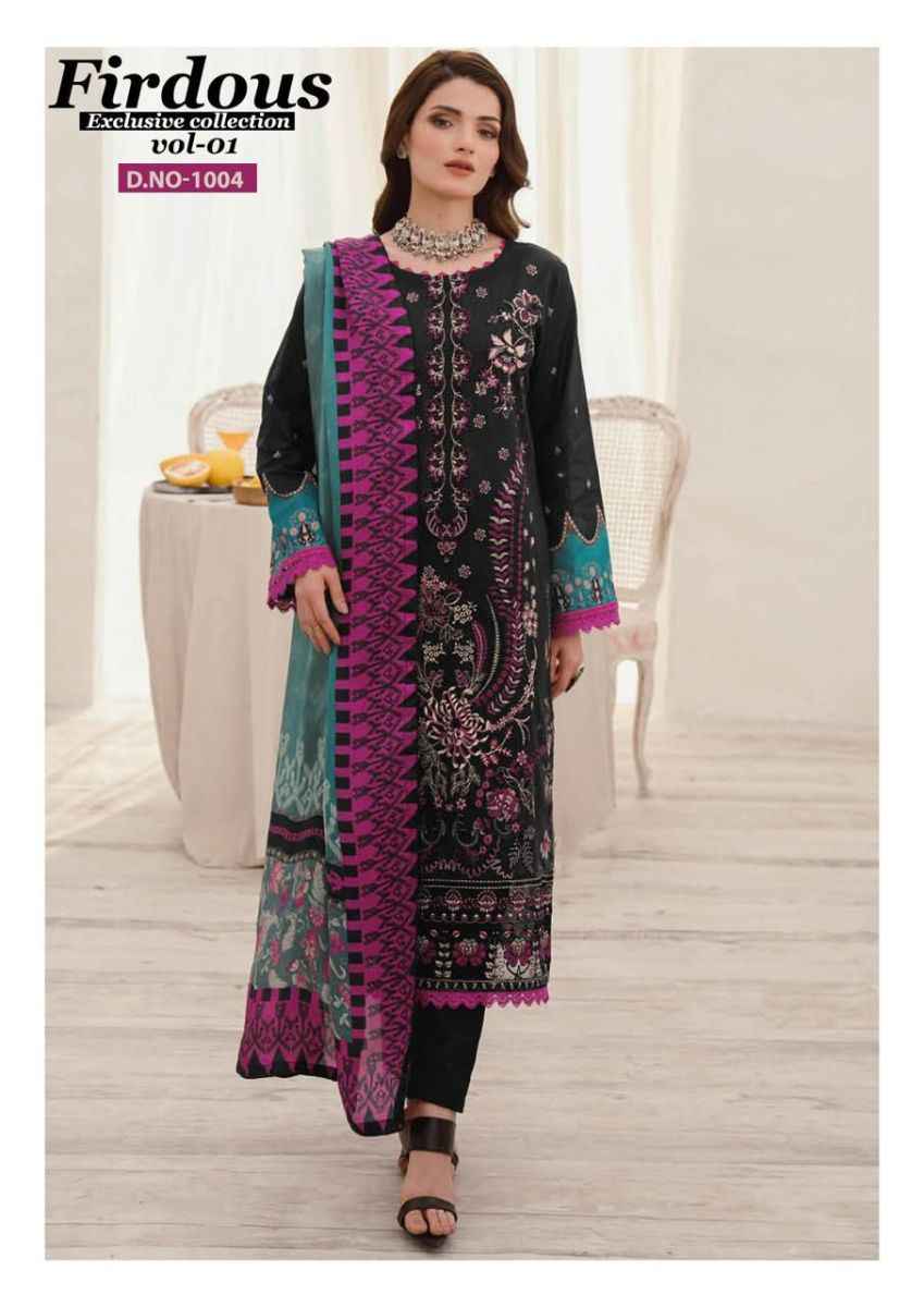 Nand Gopal Firdous Vol 1 Cotton Dress Material 8 pcs Catalogue