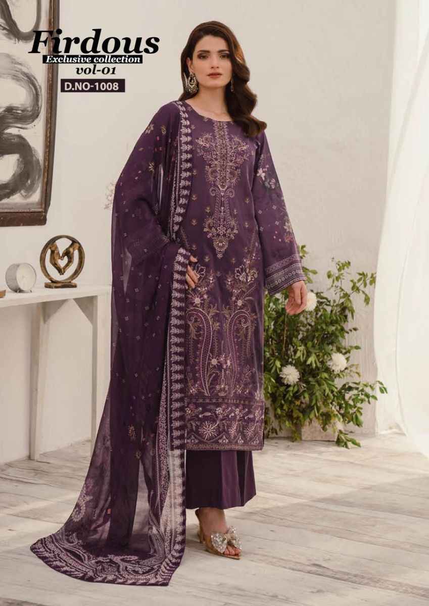Nand Gopal Firdous Vol 1 Cotton Dress Material 8 pcs Catalogue