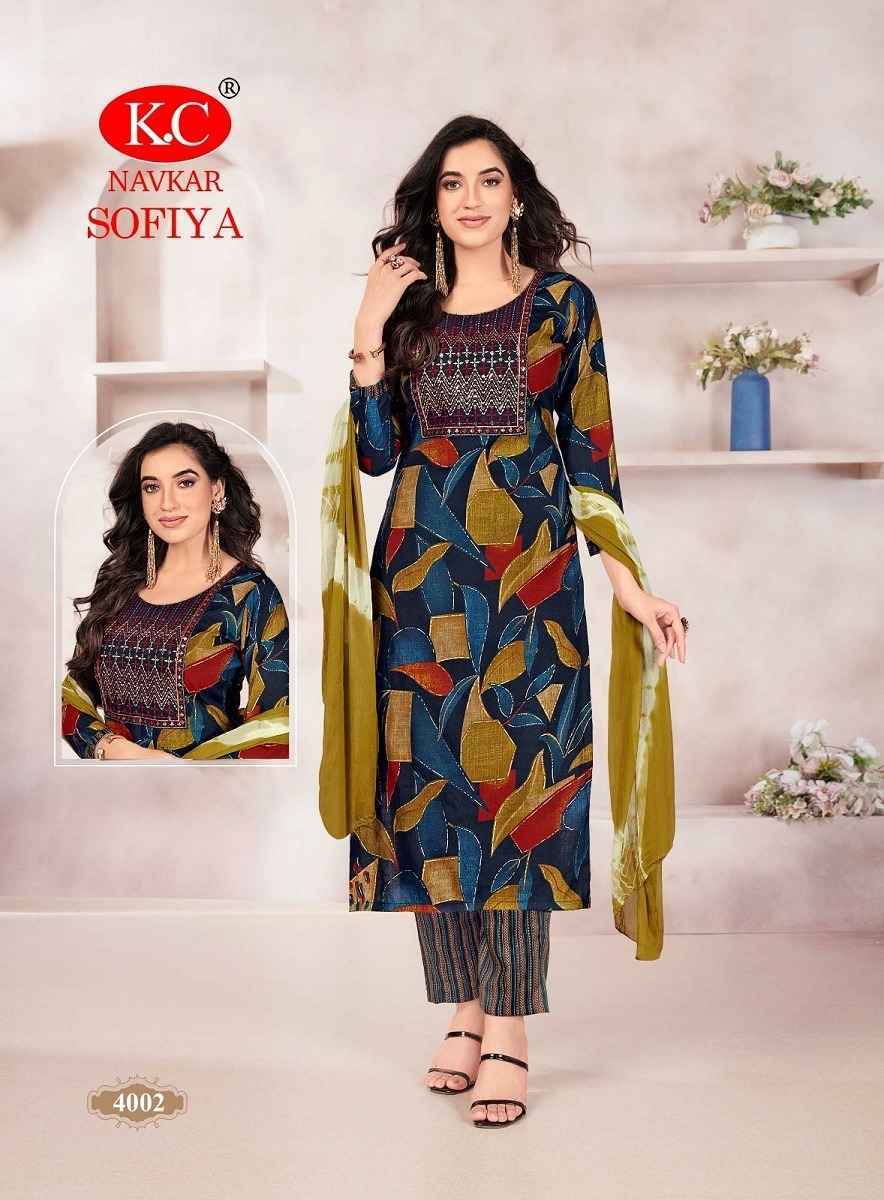 Navkar Sofiya Vol-4 Readymade Rayon Dress 8 pcs Catalogue