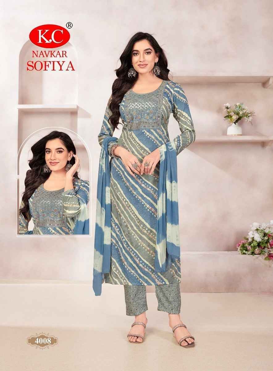 Navkar Sofiya Vol-4 Readymade Rayon Dress 8 pcs Catalogue