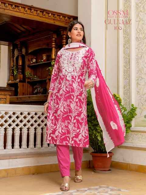 Ossm Gulnaaz Cotton Kurti Combo 6 Pc Catalog