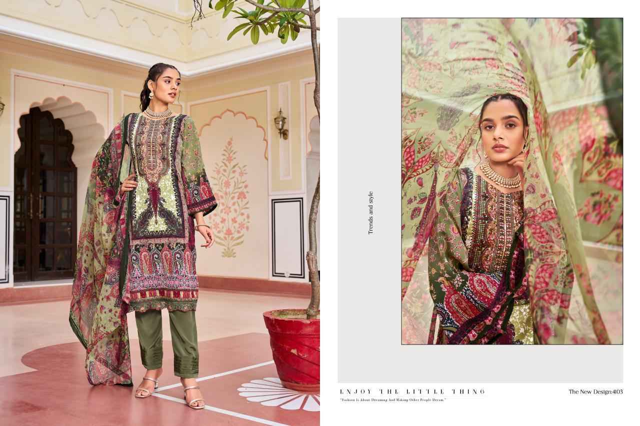 Pakiza Prints Aayat Vol 41 Cotton Dress Material 10 pcs Catalogue