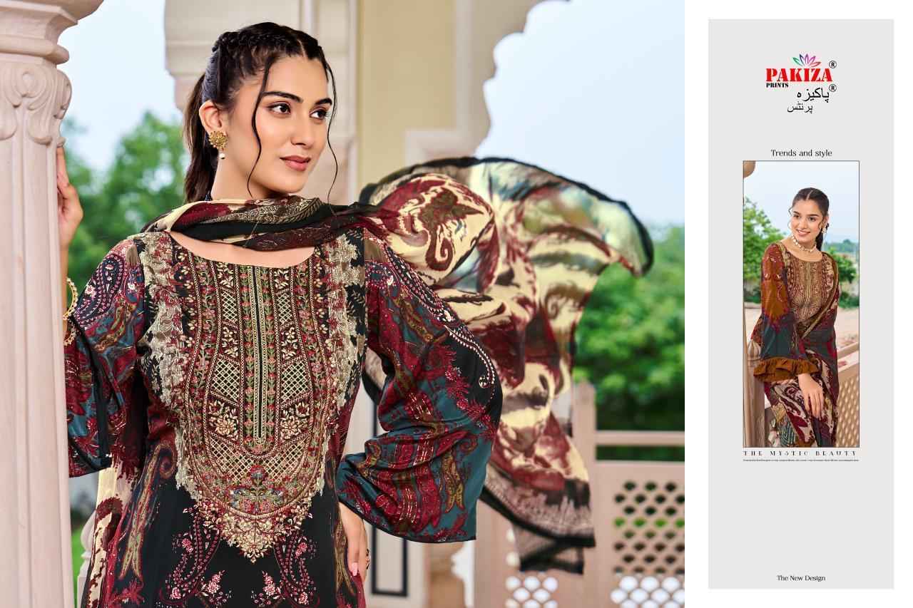 Pakiza Prints Aayat Vol 41 Cotton Dress Material 10 pcs Catalogue