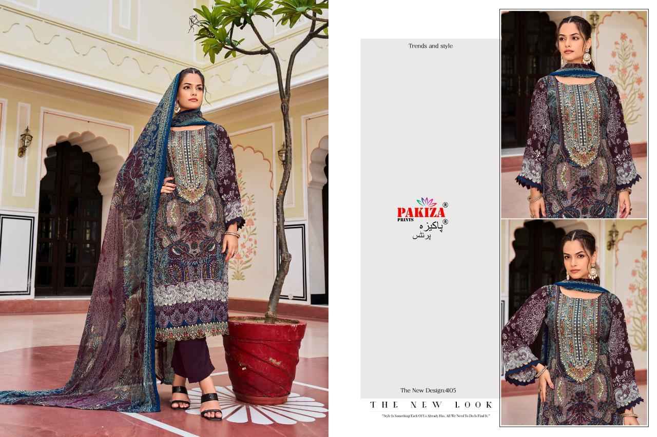 Pakiza Prints Aayat Vol 41 Cotton Dress Material 10 pcs Catalogue