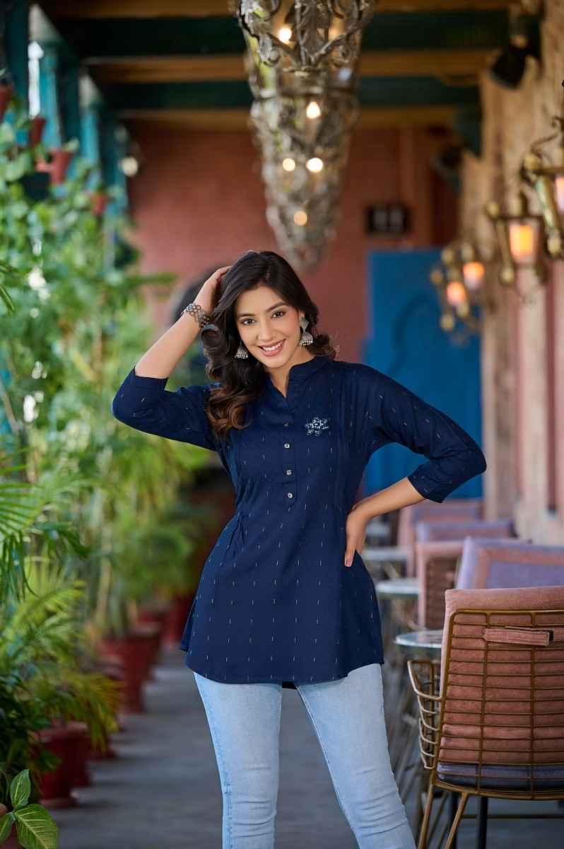 Rangmaya Cherry Reyon Short Top 7 pcs Catalogue
