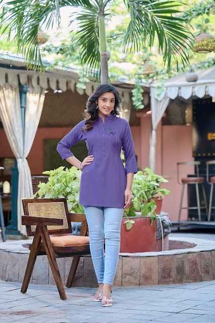 Rangmaya Cherry Reyon Short Top 7 pcs Catalogue
