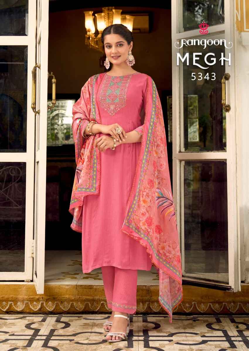 Rangoon Megh Viscose Kurti Combo 6 pcs Catalogue