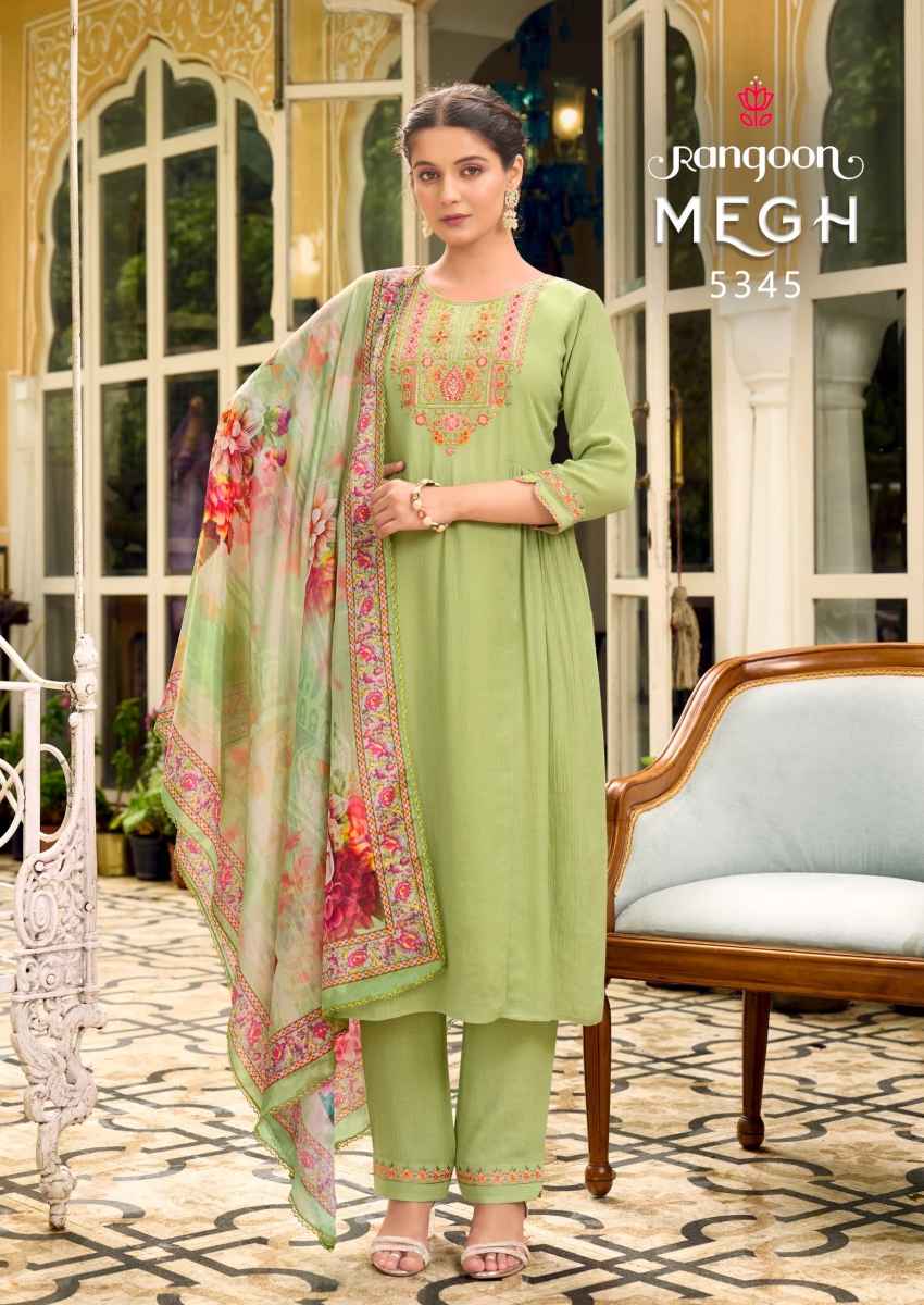 Rangoon Megh Viscose Kurti Combo 6 pcs Catalogue