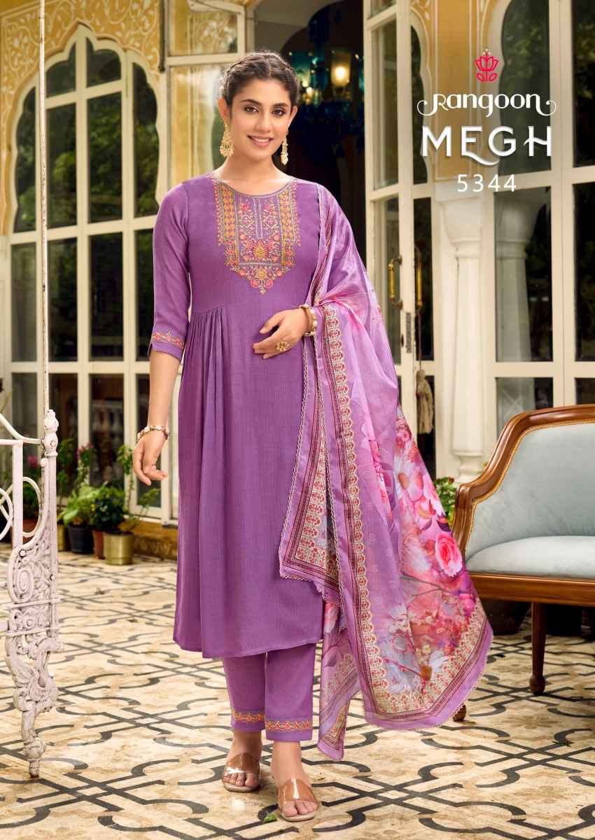 Rangoon Megh Viscose Kurti Combo 6 pcs Catalogue