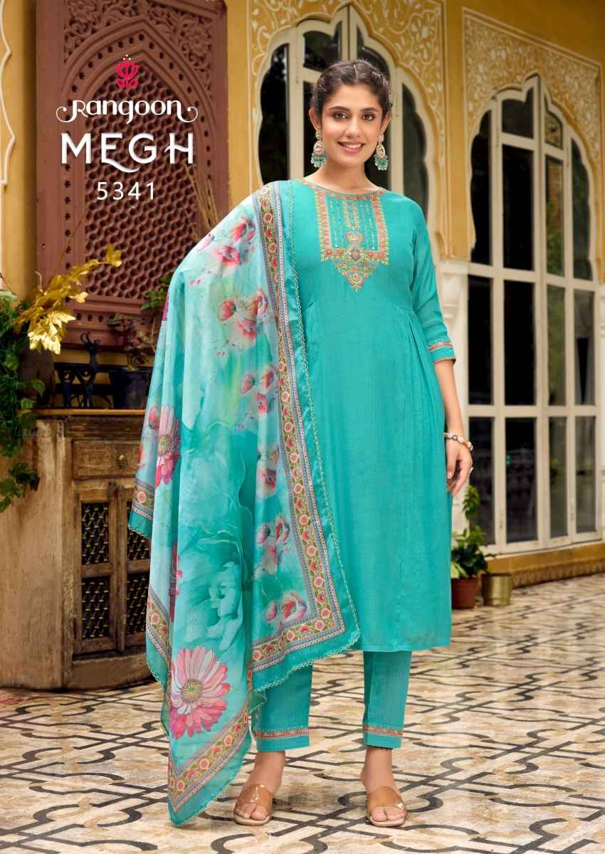 Rangoon Megh Viscose Kurti Combo 6 pcs Catalogue