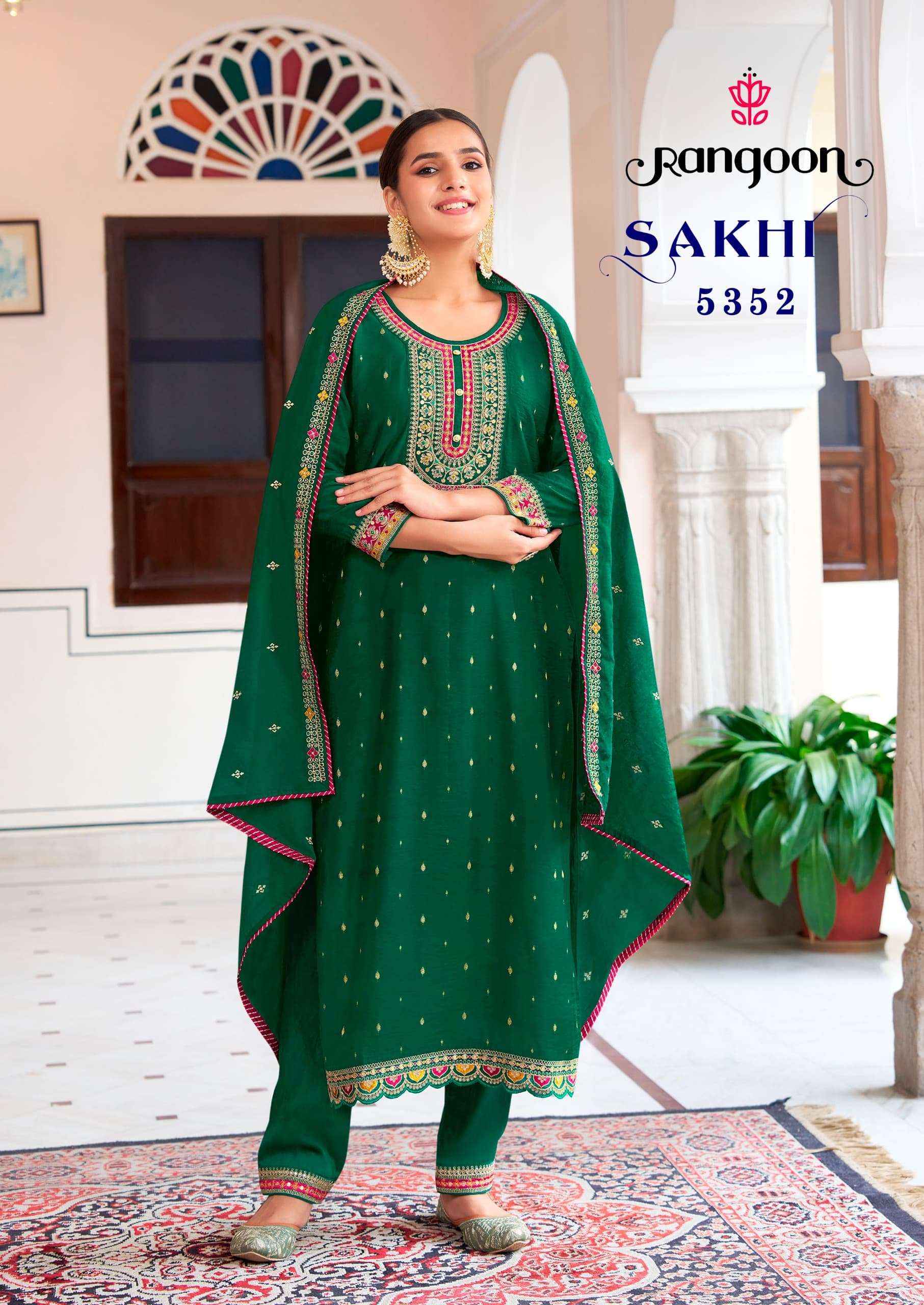 Rangoon Sakhi Viscose Kurti Combo 6 pcs Catalogue