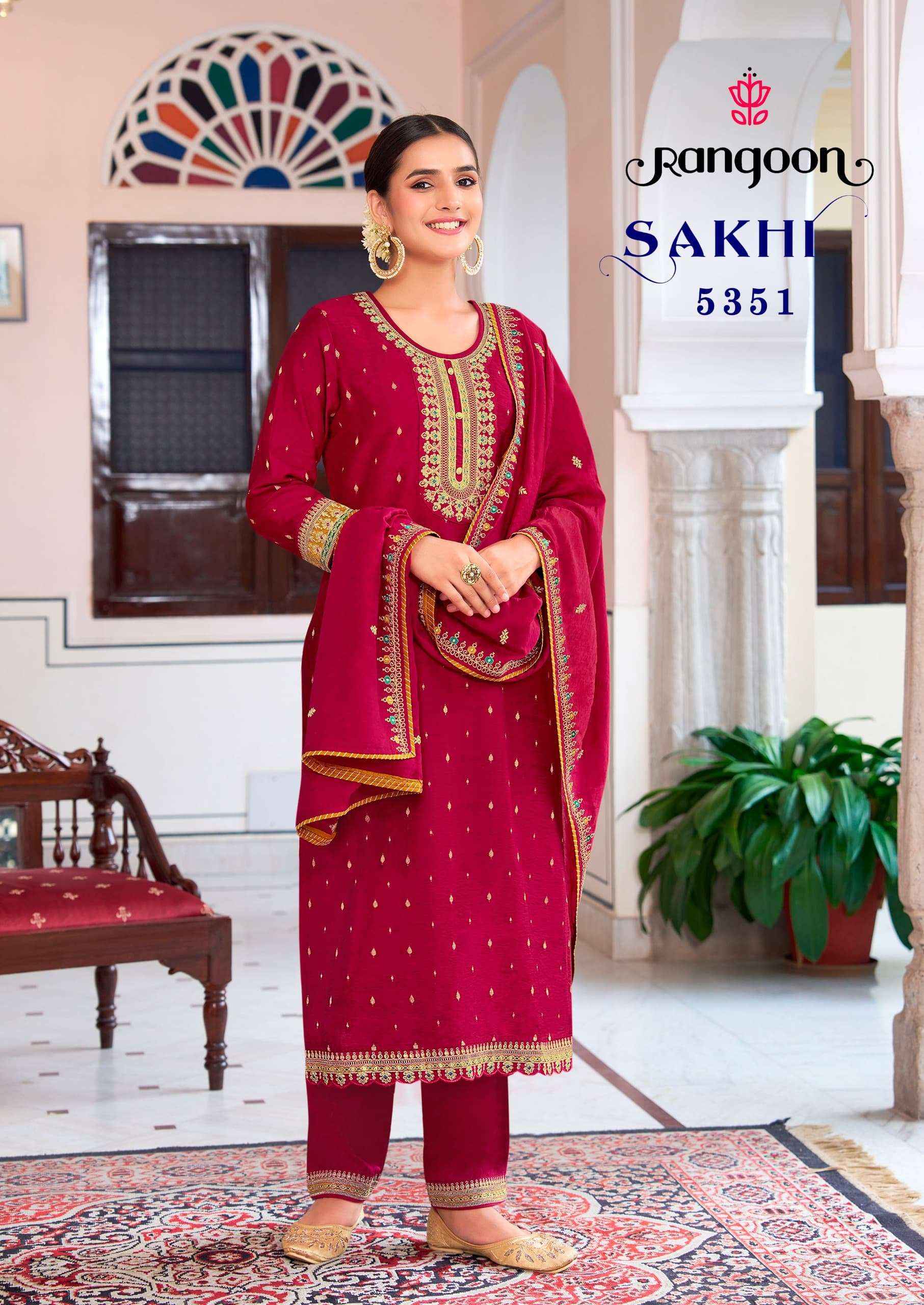 Rangoon Sakhi Viscose Kurti Combo 6 pcs Catalogue