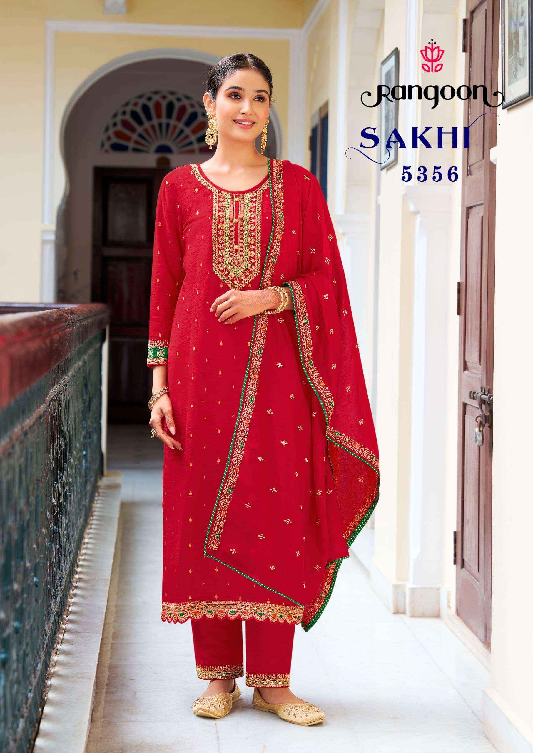 Rangoon Sakhi Viscose Kurti Combo 6 pcs Catalogue