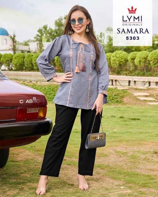 Rangoon Samara Viscose Kurti 6 pcs Catalogue