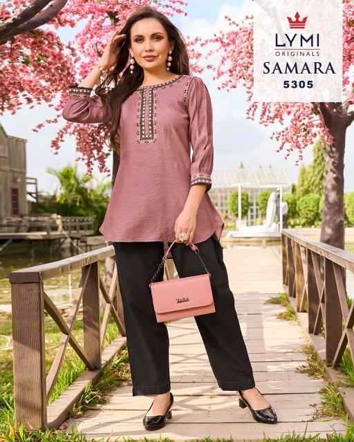 Rangoon Samara Viscose Kurti 6 pcs Catalogue