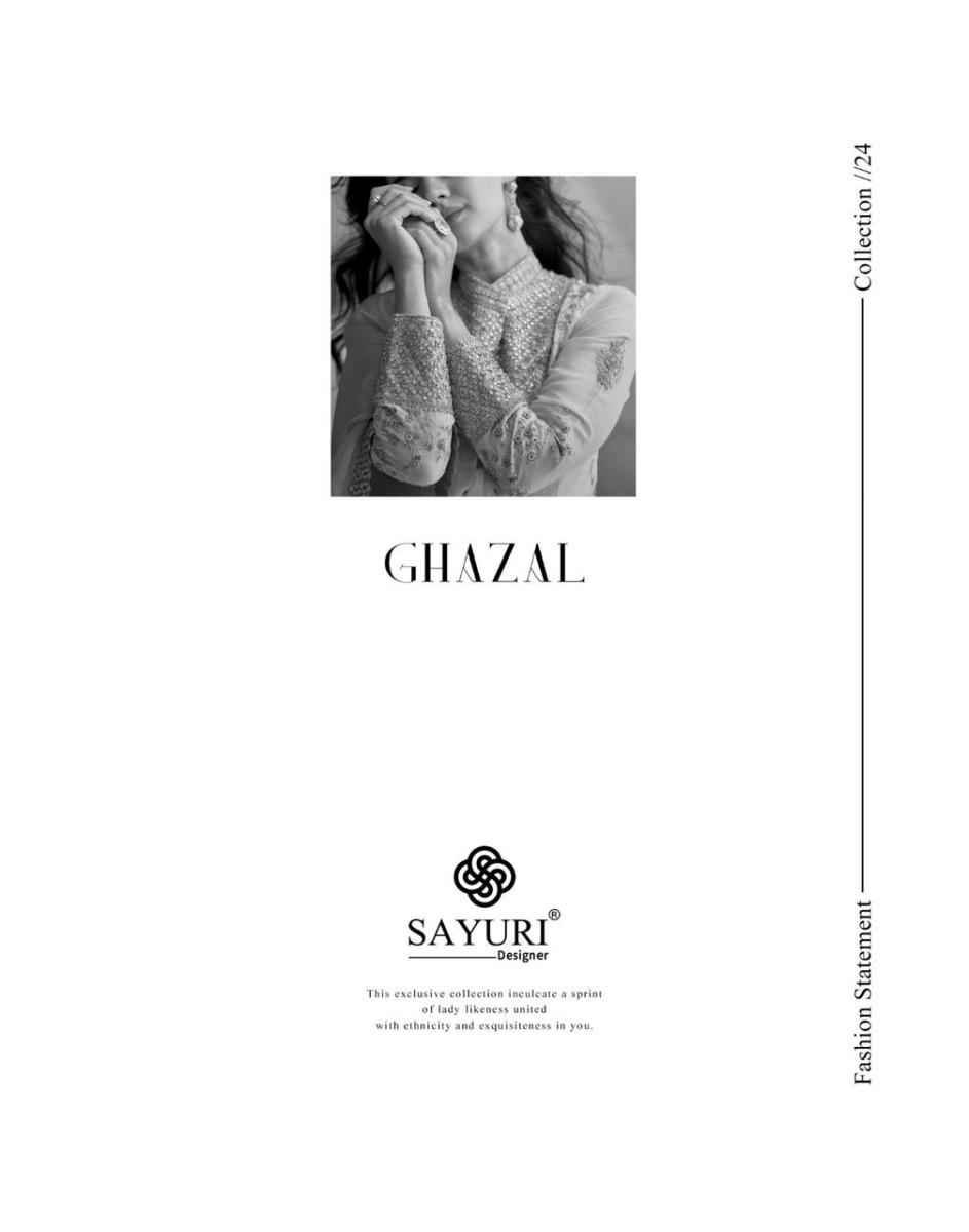 Sayuri Designer Ghazal Readymade Silk Dress 3 pcs Catalogue