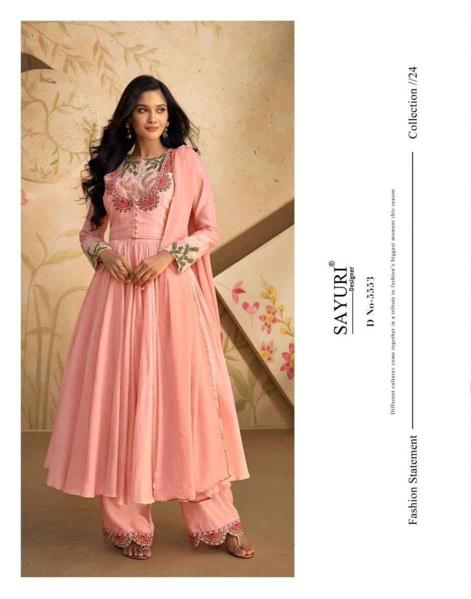 Sayuri Designer Ghazal Readymade Silk Dress 3 pcs Catalogue