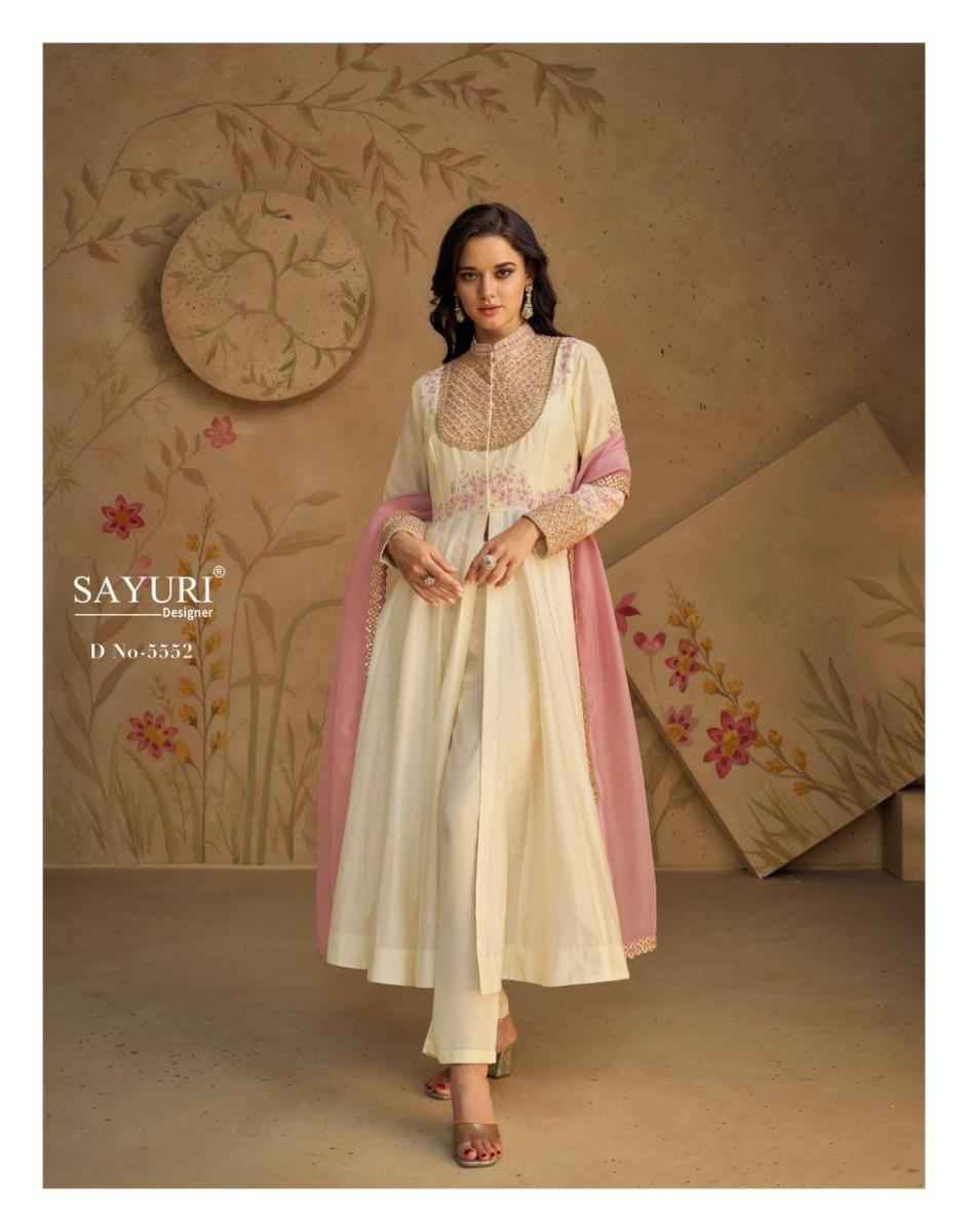 Sayuri Designer Ghazal Readymade Silk Dress 3 pcs Catalogue