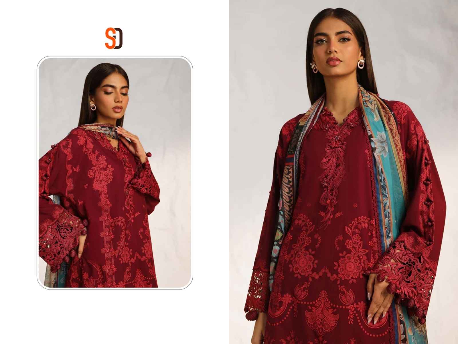 Shraddha Designer Vintage Vol 11 Lawn Cotton Dress Material 2 pcs Catalogue