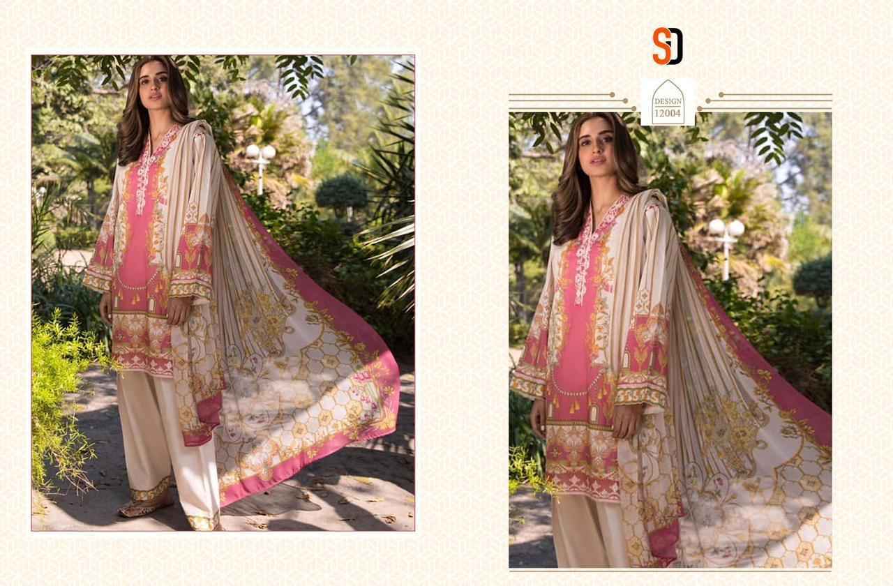 Shraddha Designer Vintage Vol 12 Lawn Cotton Dress Material 4 pcs Catalogue