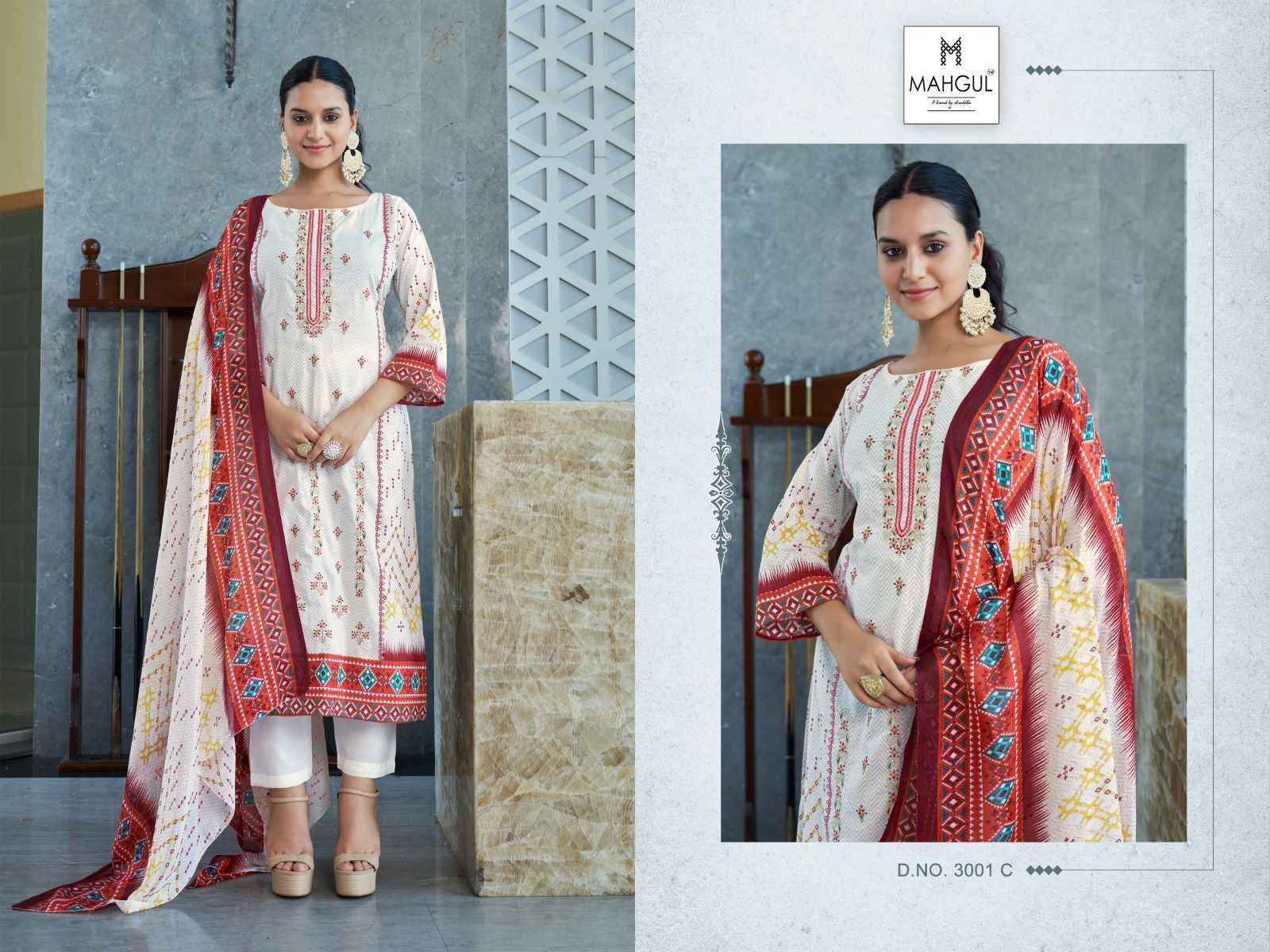 Shraddha Nx Mahgul Bin Saeed Vol 3 Cotton Dress Material 4 pcs Catalogue