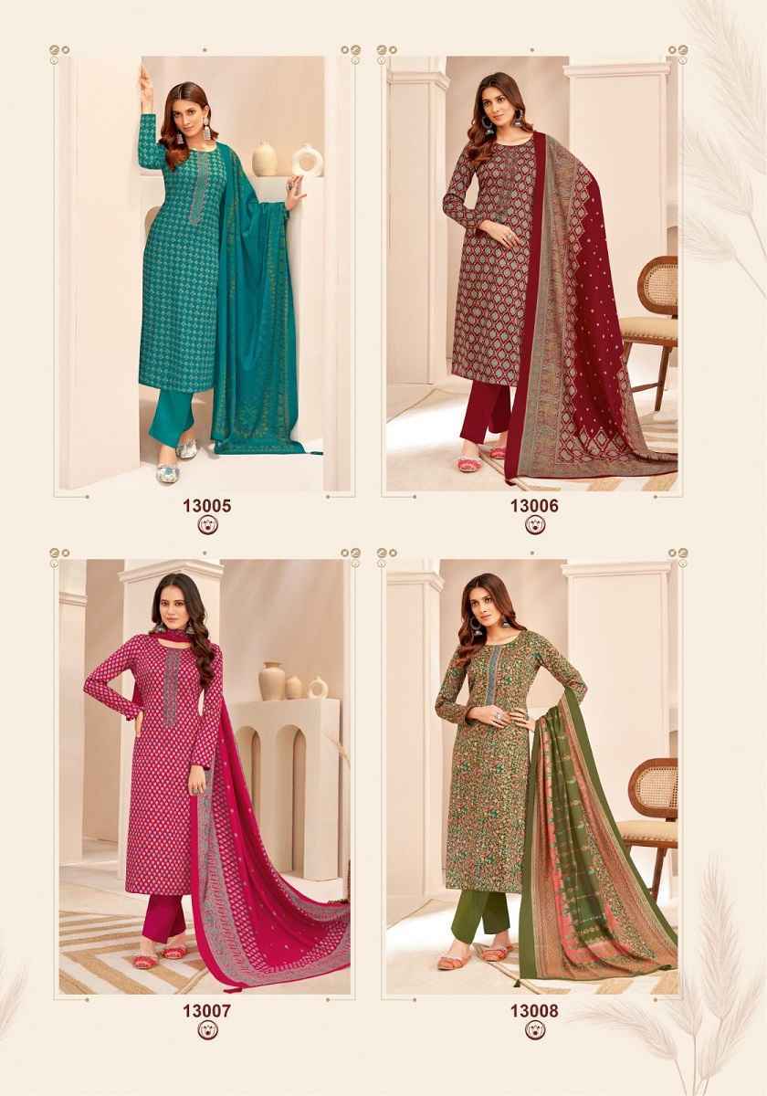 Suryajyoti Kalki Vol 13 Jam Satin Dress Material 8 Pc Catalouge