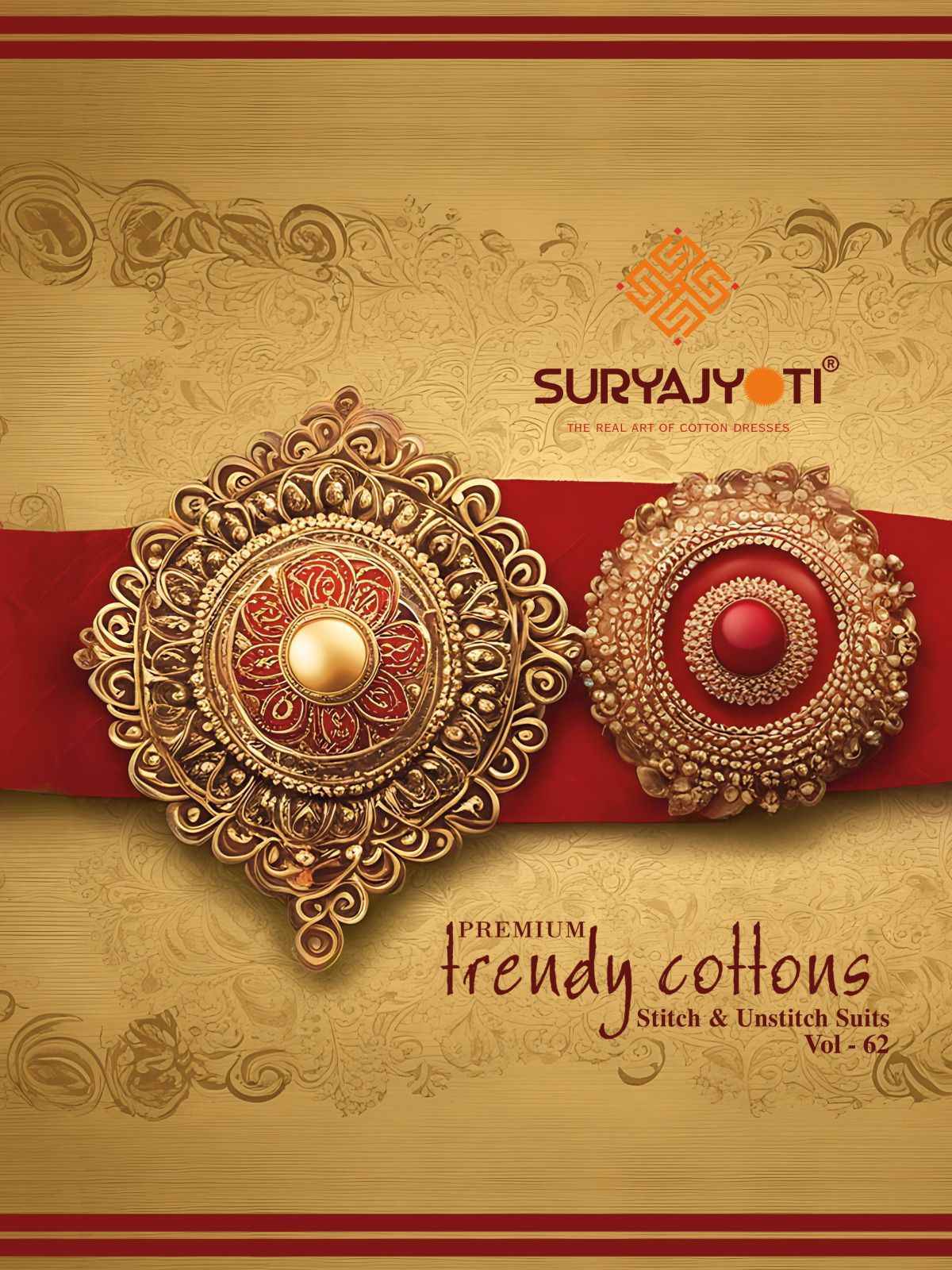 Suryajyoti Trendy Cotton Vol-62 Readymade Cotton Dress 20 pcs Catalogue